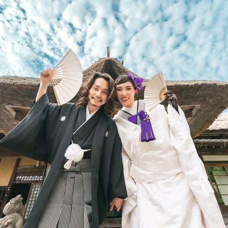 【結婚式和装一式レンタル｜色掛下込みのプラン】白無垢・色打掛に華やかさをプラス｜茨城から全国発送（送料込）