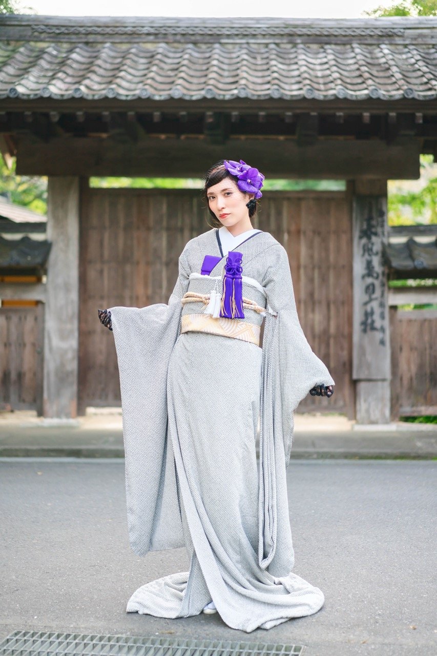 花嫁白無垢色打掛用掛下 ワンタッチ作り帯＊【掛下帯】 花嫁和装 婚礼衣装 白無垢 色打掛