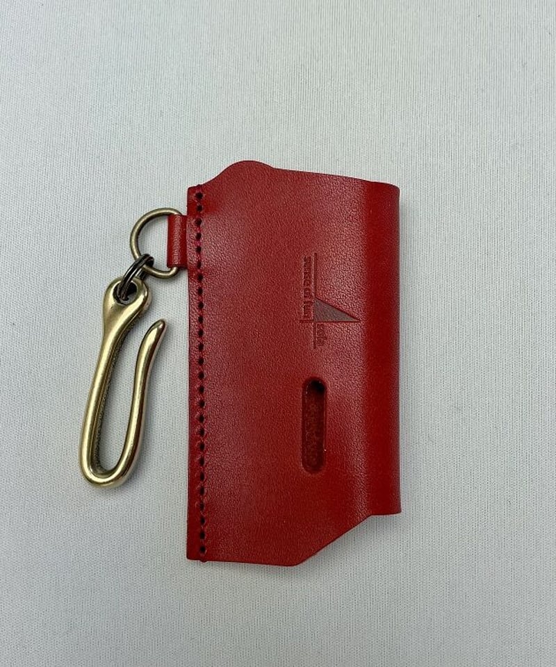 ST-487用スライドガストーチカバー（真鍮ﾌｯｸ付）栃木レザー SPO-035