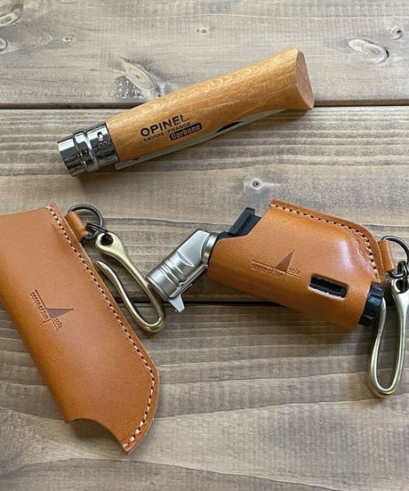 OPINEL / オピネルナイフ No.08用 レザーケース 栃木・姫路レザー 日本製 SPO-016