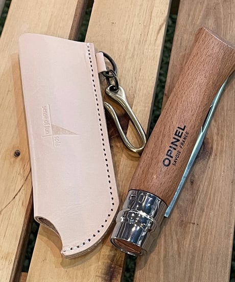 OPINEL / オピネルナイフ No.10用 レザーケース 栃木・姫路レザー 日本製 SPO-018