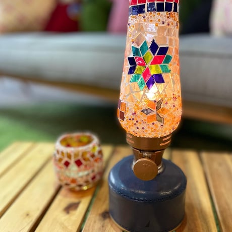 OD缶用ガス缶カバー+ランタンエプロン OD缶用ガス缶カバー+ランタンエプロン OD缶用レザーカバー+ランタン
