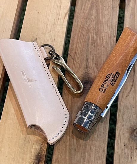OPINEL / オピネルナイフ No.08用 レザーケース 栃木・姫路レザー 日本製 SPO-016