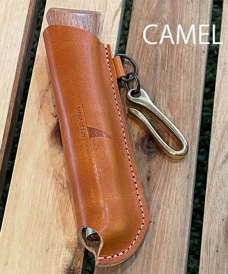 OPINEL / オピネルナイフ No.10用 レザーケース 栃木・姫路レザー 日本製 SPO-018