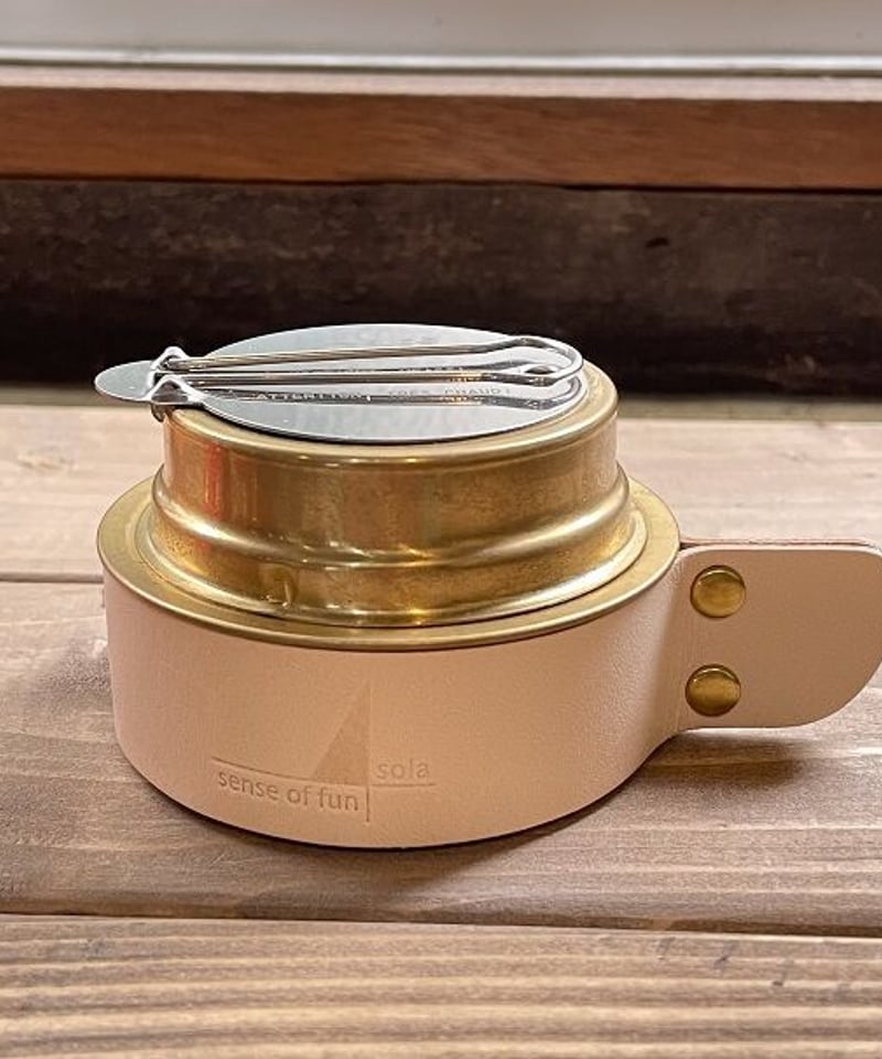 アルコールストーブ【レザーケース】キャメル Amazon | DUCKNOT アルストレザーケース アルコールストーブ