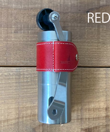コーヒーミル＆レザーカバーセット（S)　１~2杯分用　SPO-010