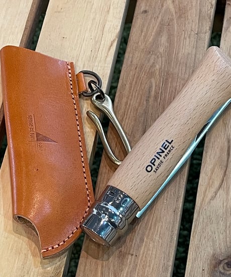 OPINEL / オピネルナイフ No.09用 レザーケース 栃木・姫路レザー 日本製 SPO-017
