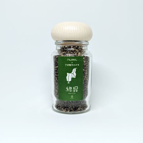 こんぶだしスパイス昆-kon- 緑昆（こぶ塩スパイス）瓶 50g