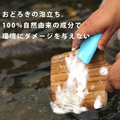 環境にやさしい固形シャンプーバー・ドッシュブロッケン（フレーバー：マキシミント）