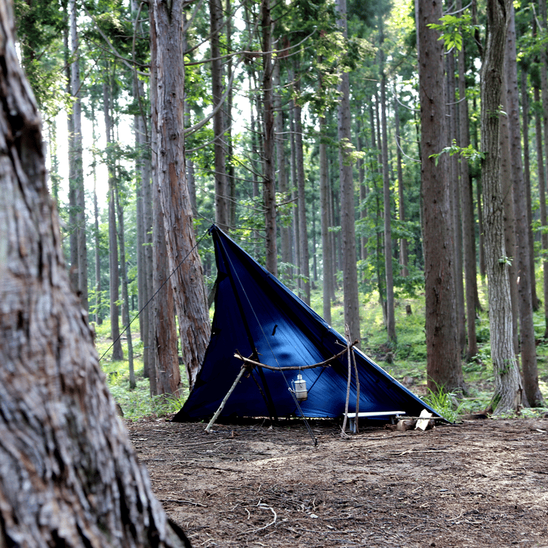 POCKET TARP size-2.4×2.4 | 無骨キャンプギア・アウトドア用品のone