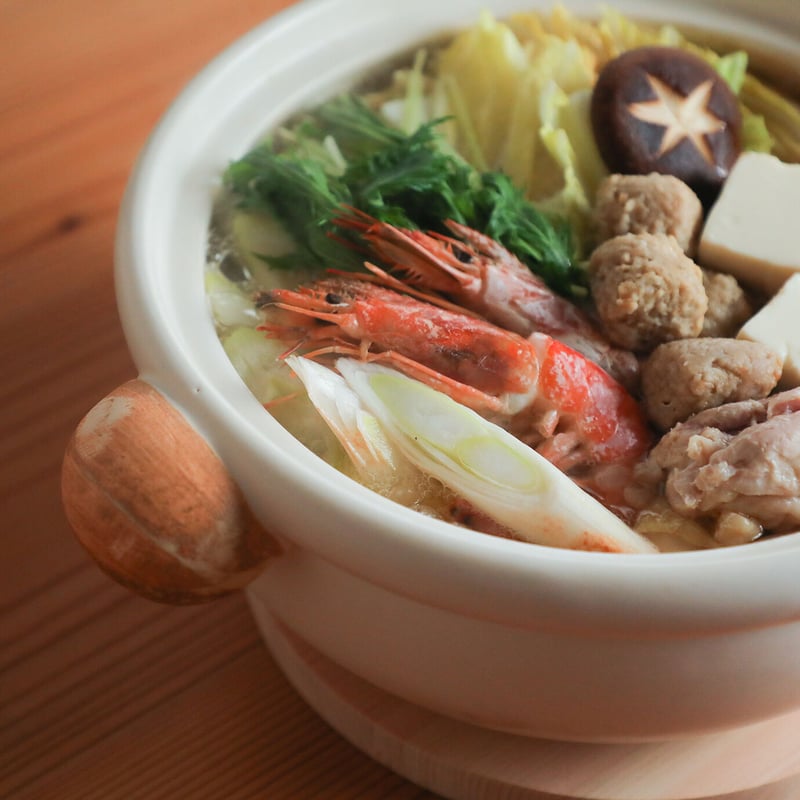 中型土鍋 黒と白の内側 中型土鍋 黒と白の内側