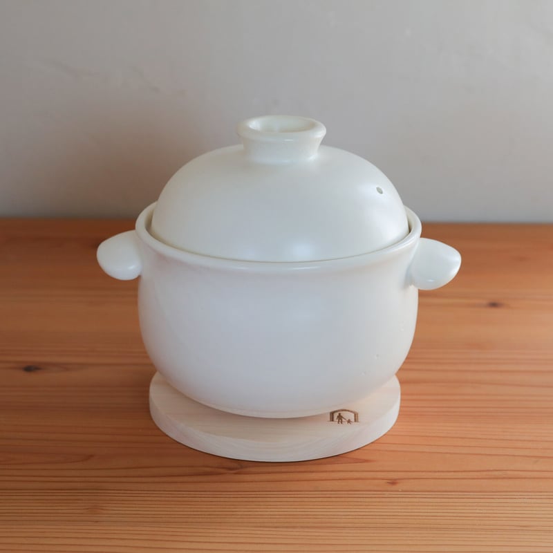 ごはん鍋 3合（白/黒） | たいせい窯