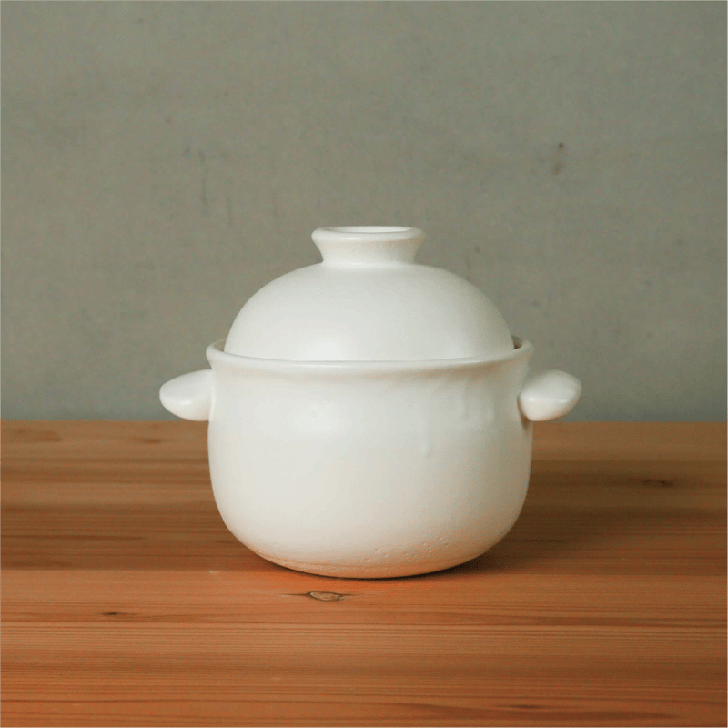 ごはん鍋 1合（白/黒） | たいせい窯