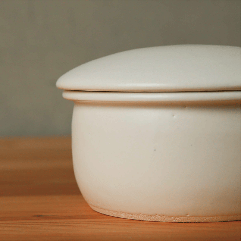 おひつ 大（白/黒） | たいせい窯