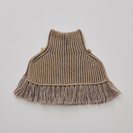 Rib knit Knight cape Ⅱ