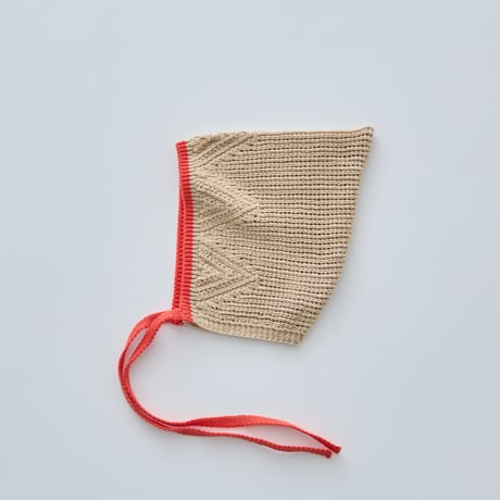 Lacework Knit Baby Bonnet