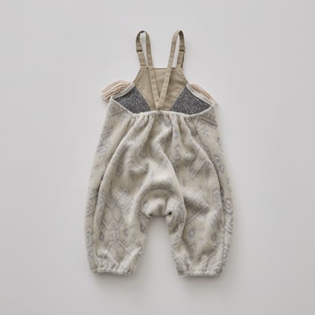 Sample / Snow Jacquard Rompers size80