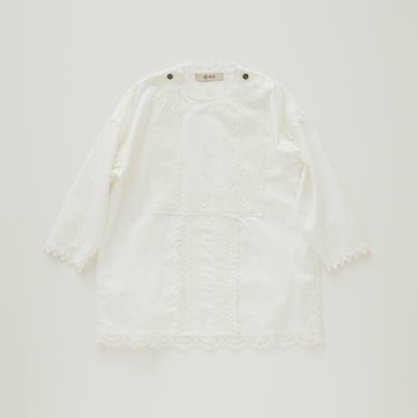 Sample / Cotton typewriter Lace Shirt size110