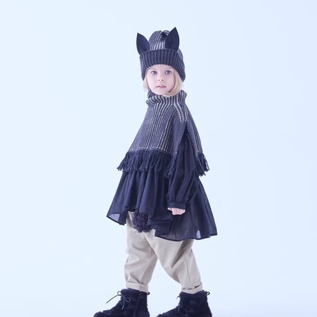 Rib knit Knight cape Ⅱ
