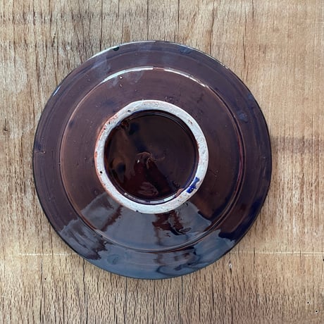 Carved Ceramic Plate Made in FES Morocco