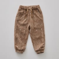 Snow Jacquard Kids Pants