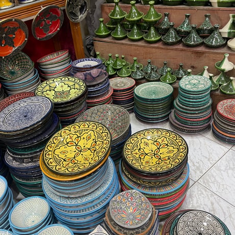 Carved Ceramic Egg stand  Made in FES Morocco