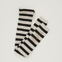 Wide Stripe x Logo Leggings