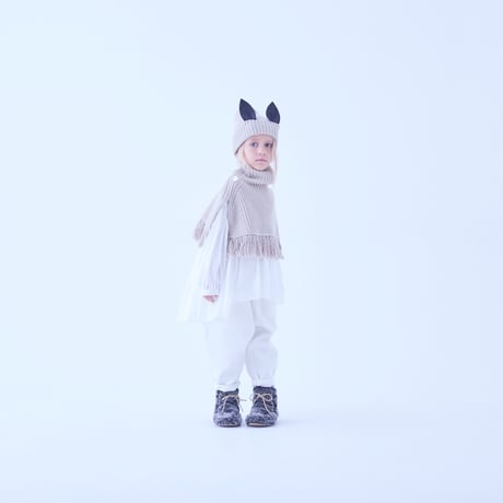 Rib knit Knight cape Ⅱ