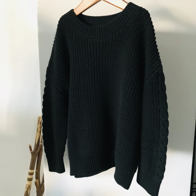 トップス RIB STITCH SWEATER Rib stitch sweater | eLfinFolk