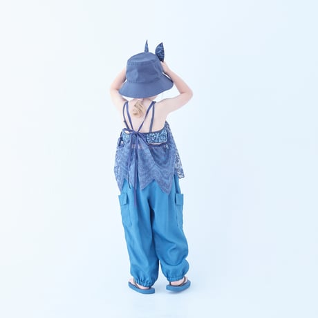 Womens Vintage Taffeta Cargo Pants