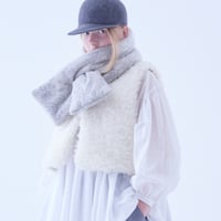 Sample / Snow Jaquard muffler sizeS,sizeM