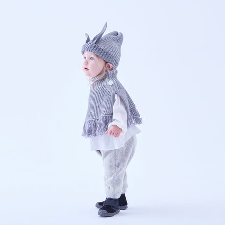 Rib knit Knight cape Ⅱ