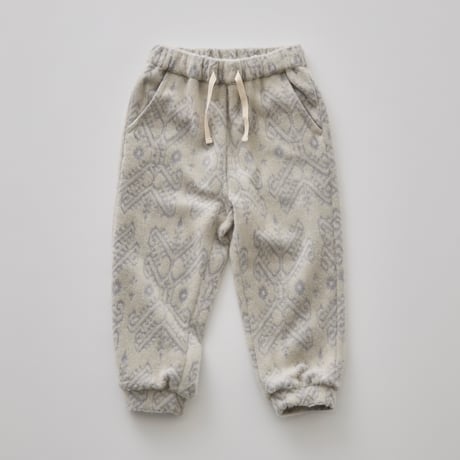 Snow Jacquard Kids Pants
