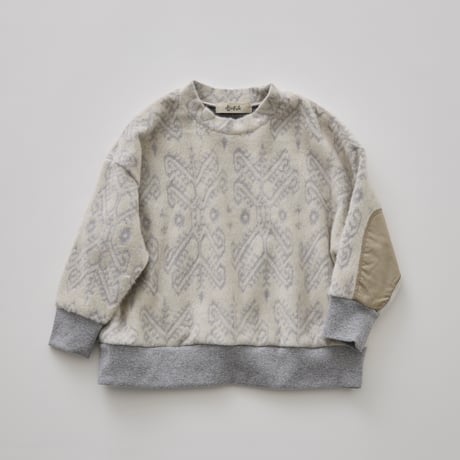 sample / Snow Jacquard Pullover size110