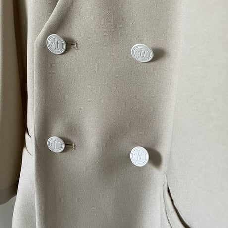 Ceremony collarless DB Jacket 26SS