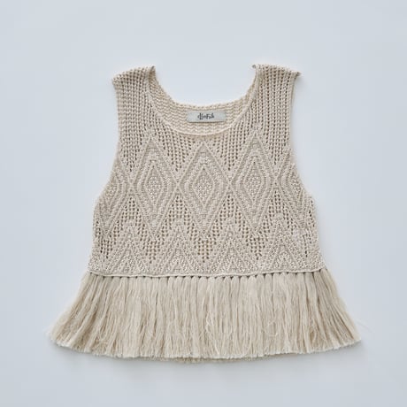 Sample / Kids Lacework Knit Tops size110