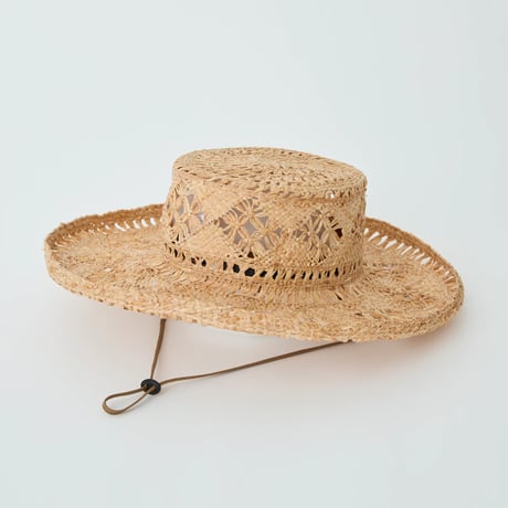 SAMPLE / Woven Raffia HAT Kids& Womens