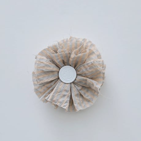 Stripe Flower Corsage