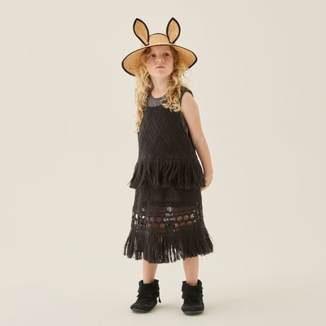 Kids Lacework Knit Tops size