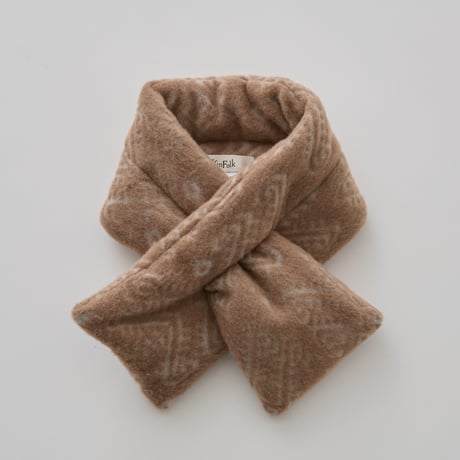 Sample / Snow Jaquard muffler sizeS,sizeM
