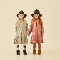 Clash Velour Dress