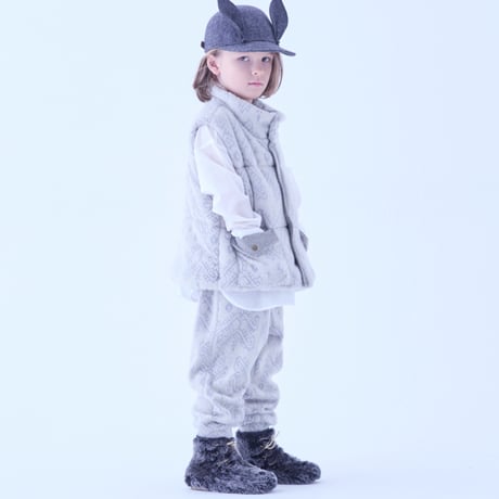 Snow Jacquard Kids Pants