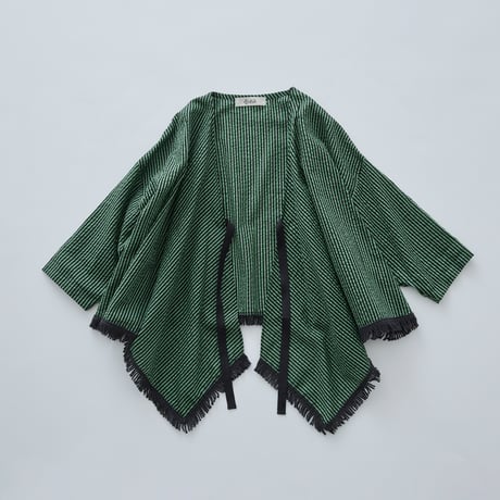 Miracle wave Striped Cardigan