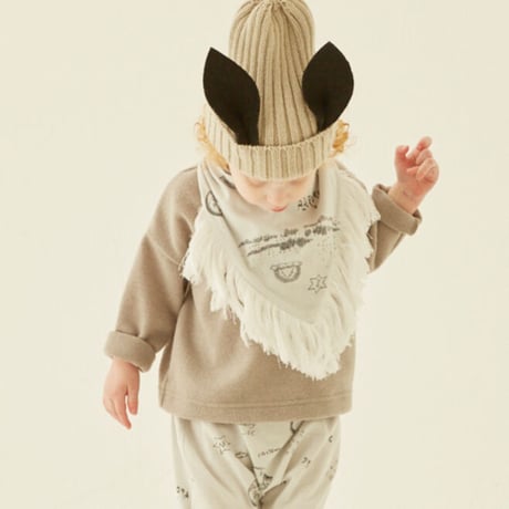 Fluffy mock neck pullover