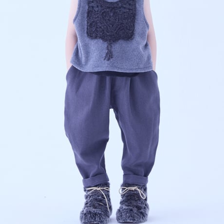 Sample / Herringbone Tweed sarrouel Pants size110