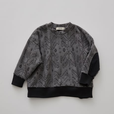 sample / Snow Jacquard Pullover size110
