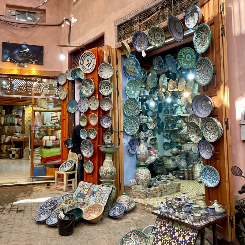 COCEMA PLATE Made in FES Morocco | eLfinFolk