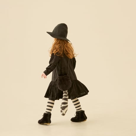 Clash Velour Dress