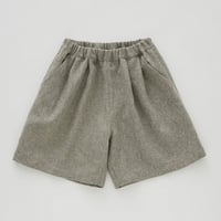 Herringbone Tweed Wide Shorts
