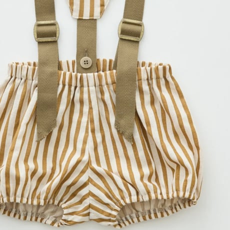 C/L Stripe Suspenders Bloomers